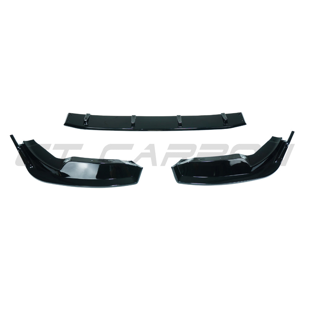 CT CARBON BMW X3M/X4M F97/F98 2017-2021 GLOSS BLACK SPLITTER - V2 | HOMOLOGATION IN PROCESS