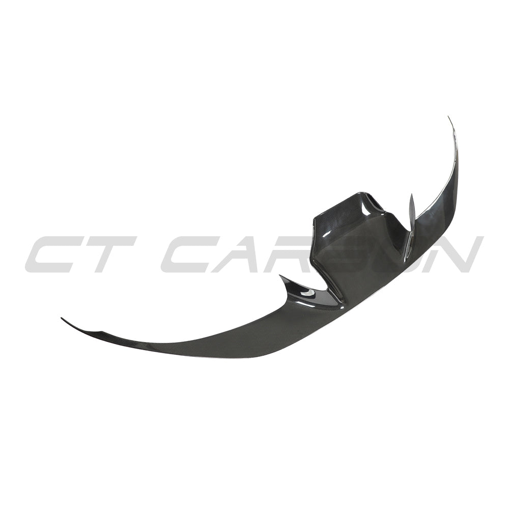 CT CARBON FERRARI F8 2019-2023 FRONT BUMPER CARBON FIBRE TRIM | HOMOLOGATION IN PROCESS