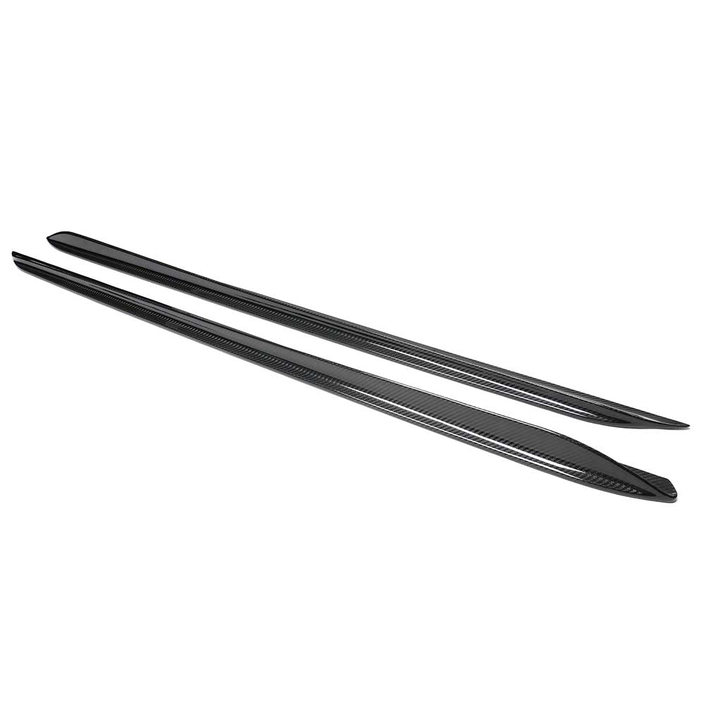 CT CARBON BMW G20 3 SERIES 2019-2022 PRE-LCI DRY CARBON FIBRE SIDE SKIRTS - V3 | SWISS HOMOLOGATED