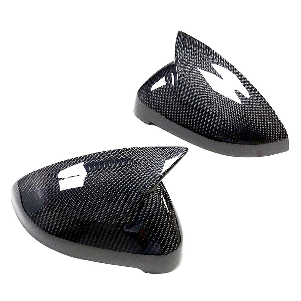 CT CARBON AUDI A4 B9 2015-2023 CARBON FIBRE MIRRORS WITH BLINDSPOT ASSIST | SWISS HOMOLOGATED