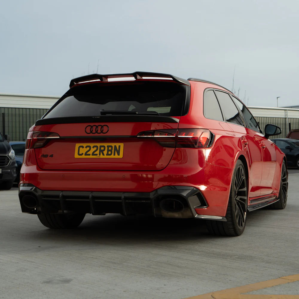 CT CARBON DIFFUSER AUDI RS4 B9 & B9.5 - CT DESIGN | SWISS HOMOLOGATED