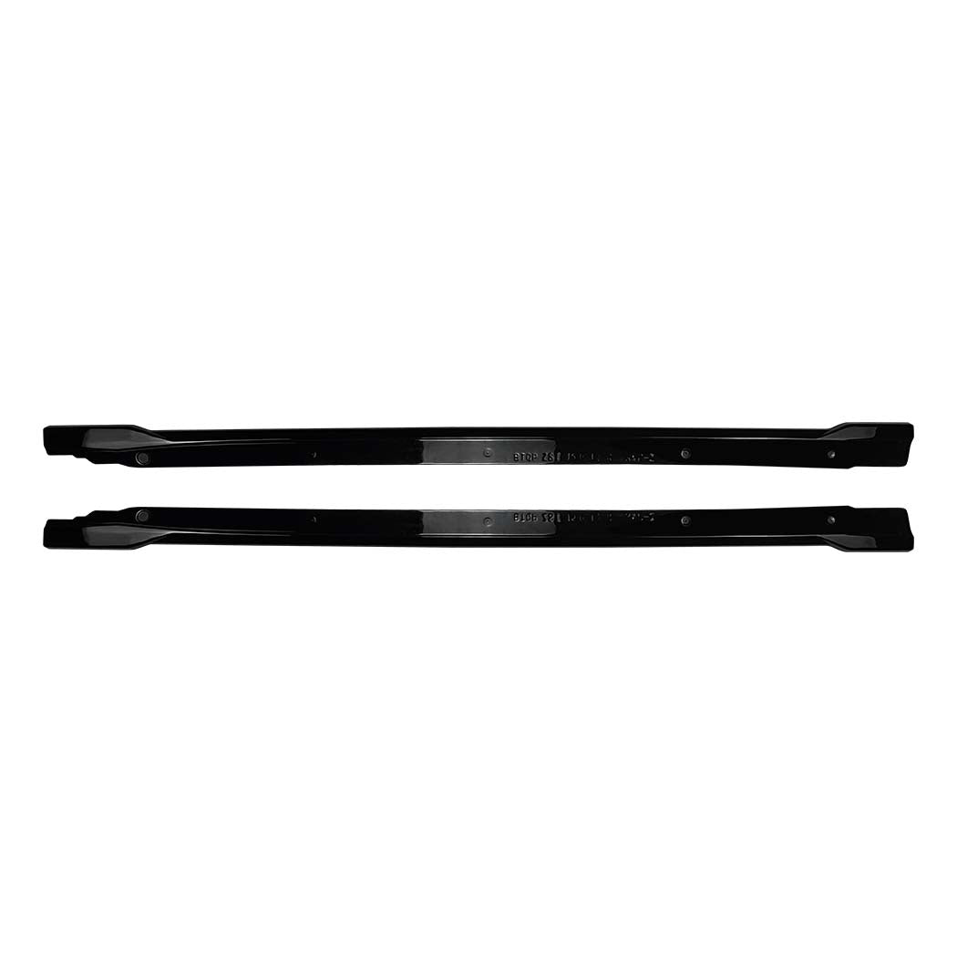 CT CARBON BMW U11 X1/iX1 2022+ GLOSS BLACK SIDE SKIRTS | SWISS HOMOLOGATED