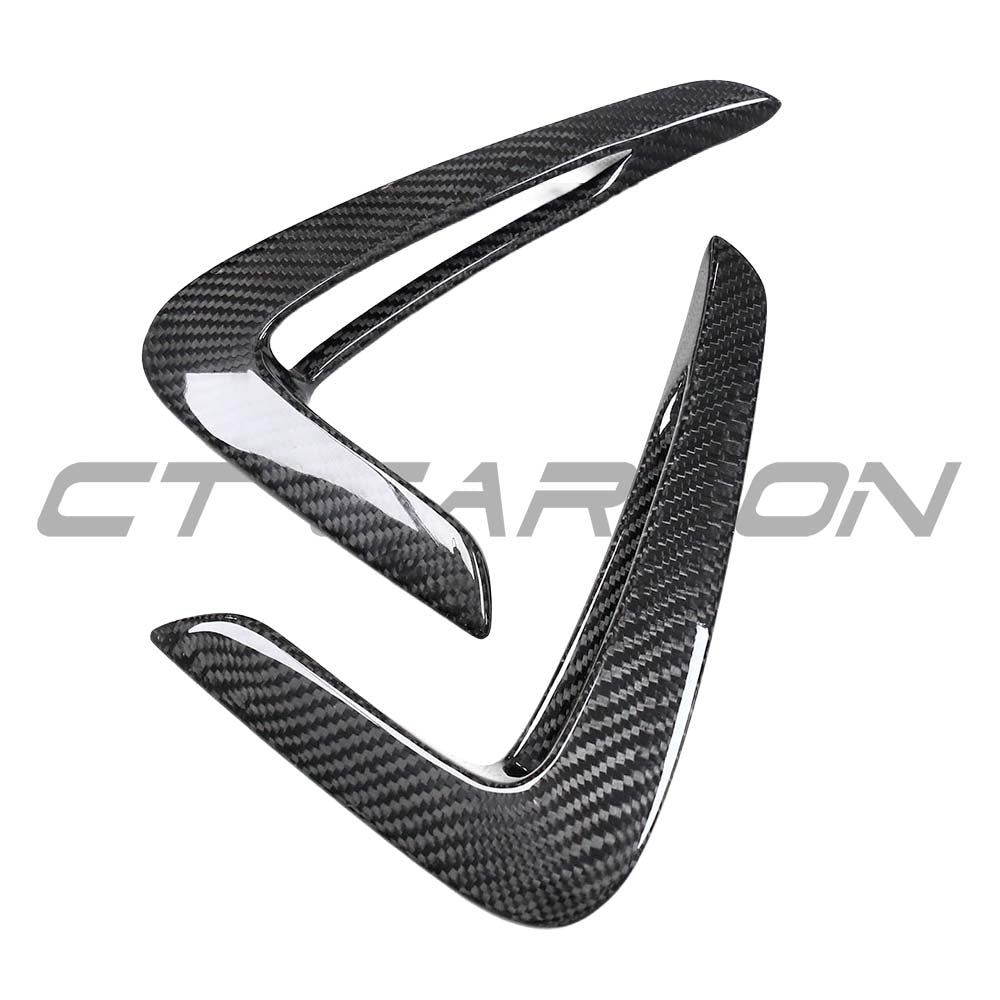 CT CARBON BMW 4 SERIES F32/F33 2013-2020 DRY CARBON FIBRE FRONT FENDER/WING TRIM | SWISS HOMOLOGATED