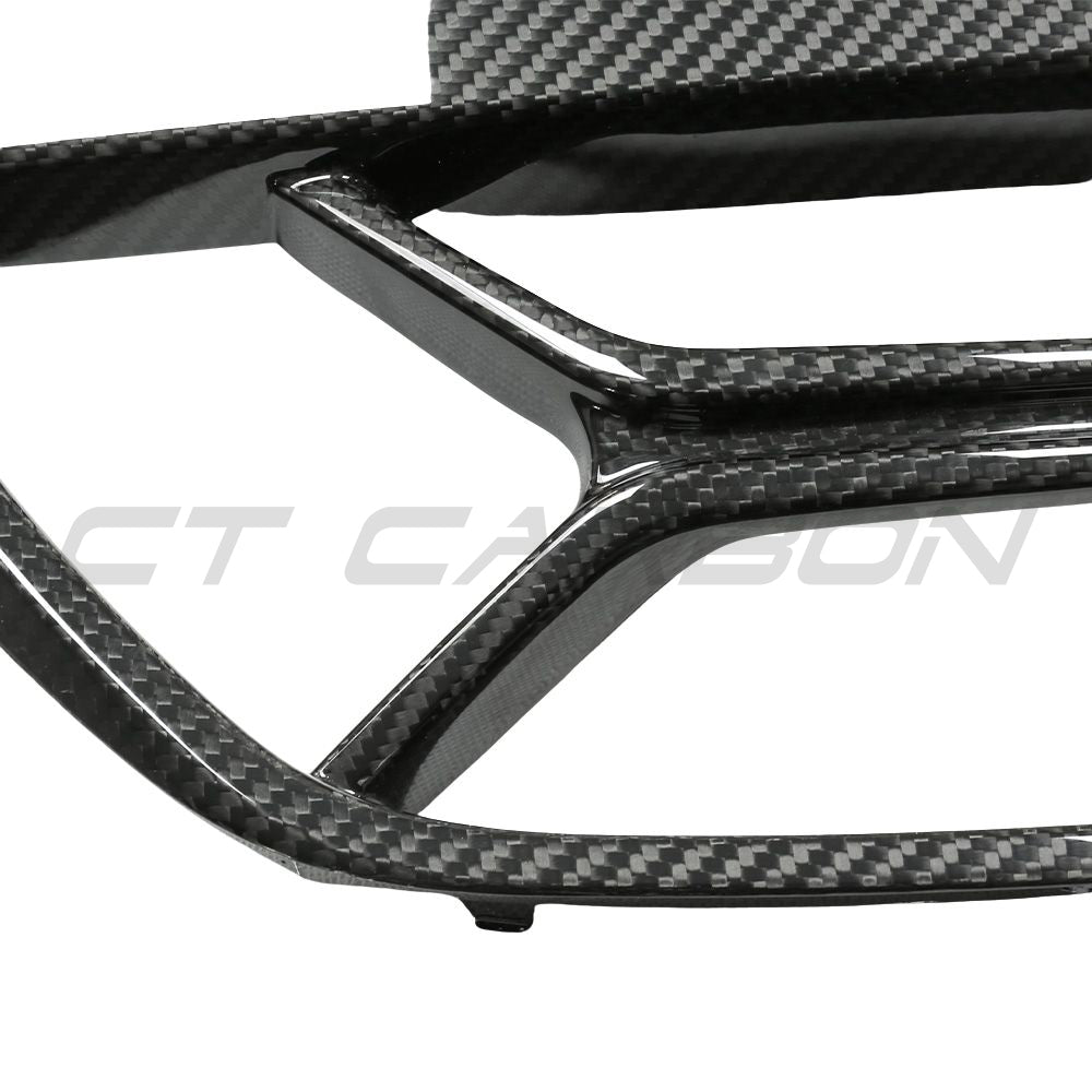 CT CARBON BMW 4 SERIES 2020+ G22/G23 CARBON FIBRE CSL GRILLE - WITH ACC | HOMOLOGATION IN PROCESS