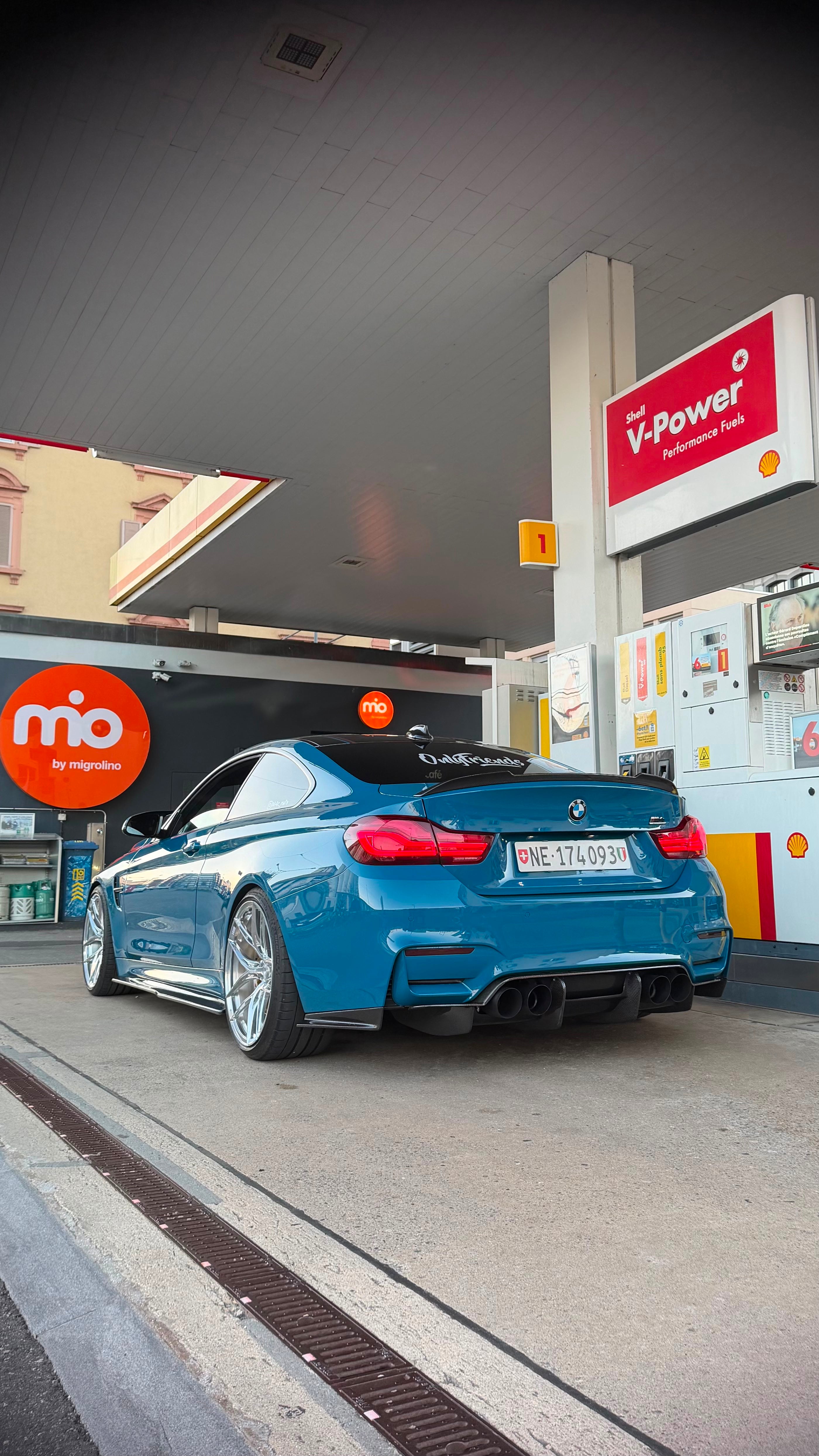 CT CARBON DIFFUSER BMW M3/M4 F8X - PS STYLE | SWISS HOMOLOGATED