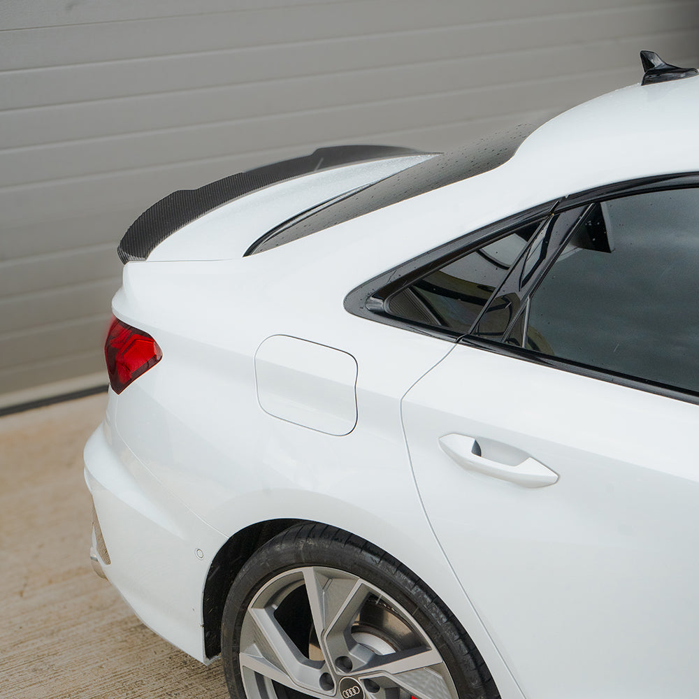 CT CARBON SPOILER AUDI A3/S3/RS3 8Y 22+ SALOON - CT DESIGN | SWISS HOMOLOGATED