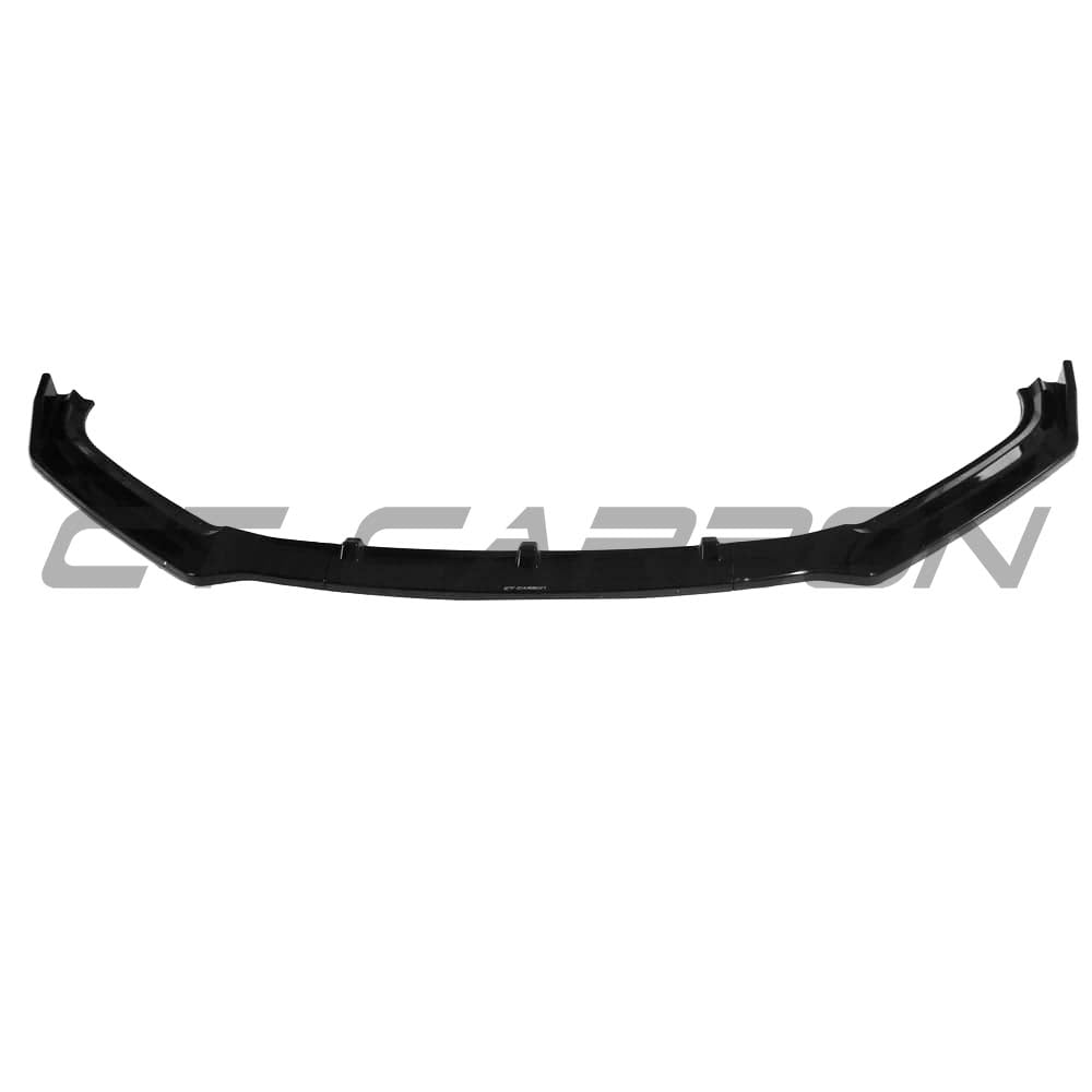 CT CARBON AUDI A4 S-LINE & S4 B9 2016-2019 GLOSS BLACK SPLITTER - V1 | HOMOLOGATION IN PROCESS