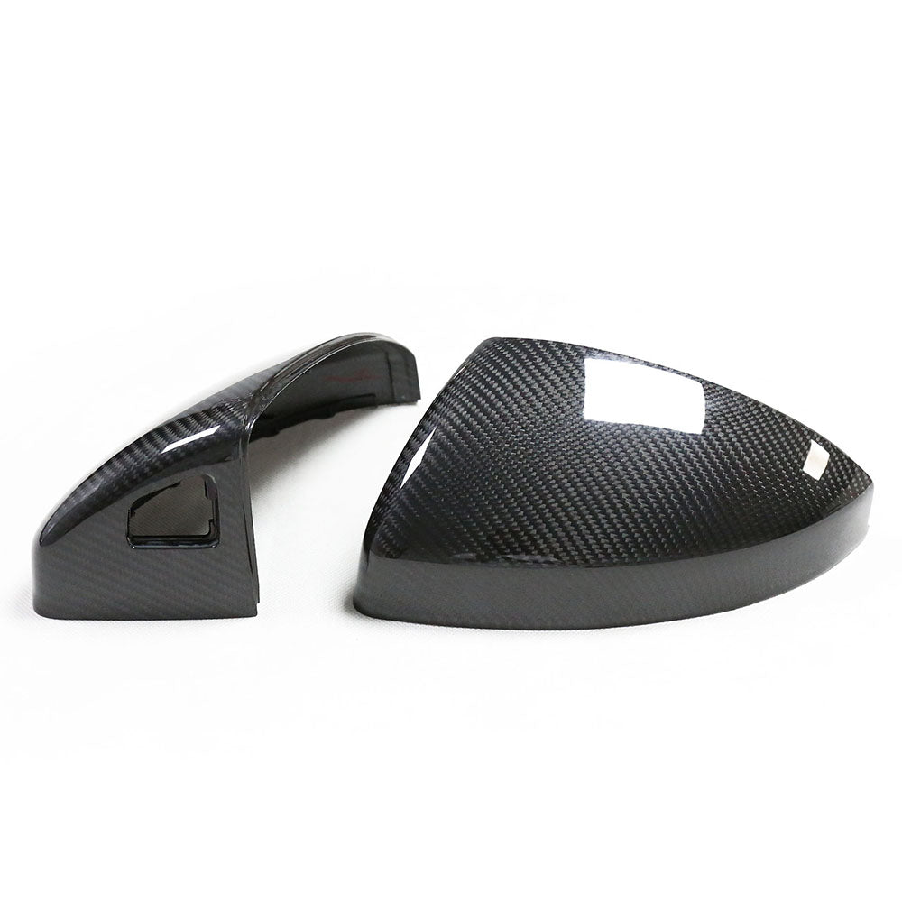 CT CARBON AUDI R8/TT 2014-2024 CARBON FIBRE MIRRORS - WITH LANE ASSIST | SWISS HOMOLOGATED
