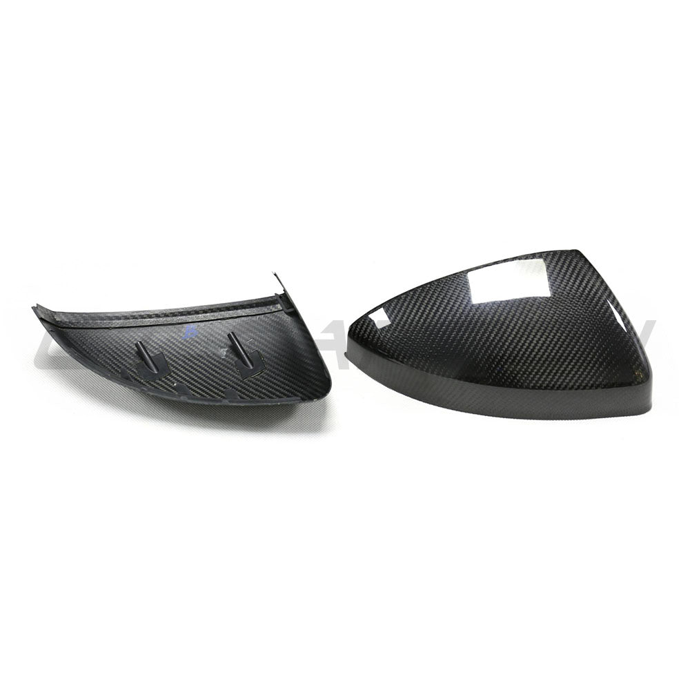 CT CARBON AUDI R8/TT 2014-2024 CARBON FIBRE MIRRORS - WITHOUT LANE ASSIST | SWISS HOMOLOGATED