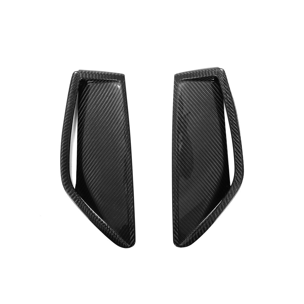 CT CARBON AUDI RS6/RS7 C8 AVANT 2019+ CARBON FIBRE FRONT BUMPER VENT TRIM | HOMOLOGATION IN PROCESS