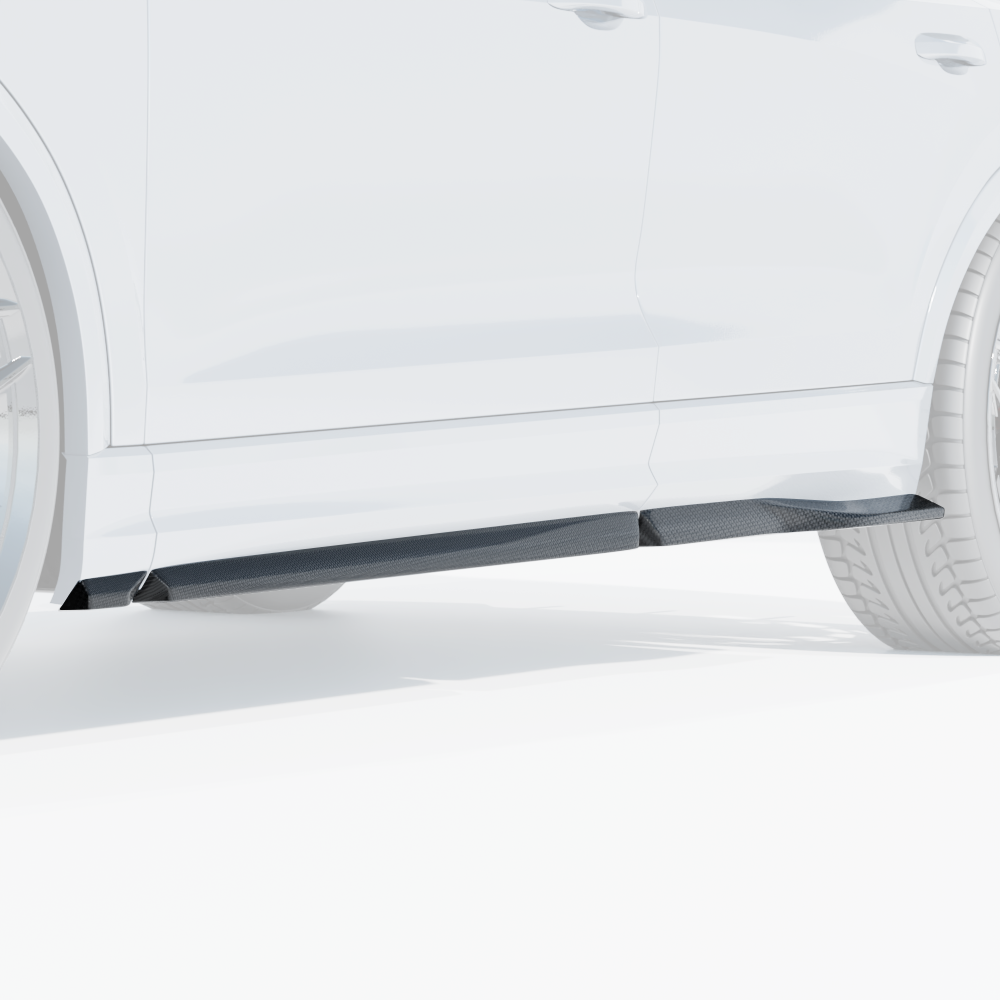 CT CARBON AUDI RSQ8 2020+ CARBON FIBRE SIDE SKIRTS - CT DESIGN | SWISS HOMOLOGATED