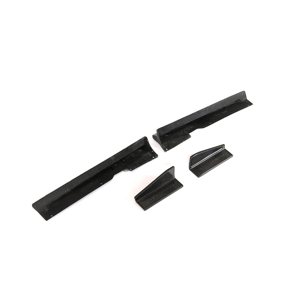 CT CARBON AUDI TTRS QUATTRO MK3 2015-2018 CARBON FIBRE SIDE SKIRTS | SWISS HOMOLOGATED