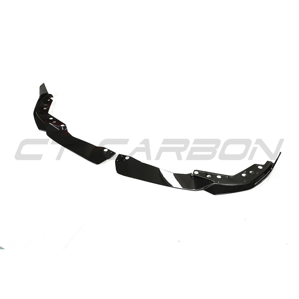 CT CARBON BMW 3 SERIES 2022+ G20/G21 GLOSS BLACK LCI SPLITTER - V1 | HOMOLOGATION IN PROCESS