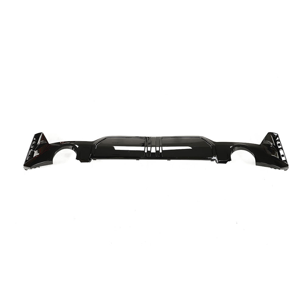 CT CARBON BMW G20/G21 3 SERIES 2022-2024 GLOSS BLACK LCI DIFFUSER (ROUND TIPS) | SWISS HOMOLOGATED