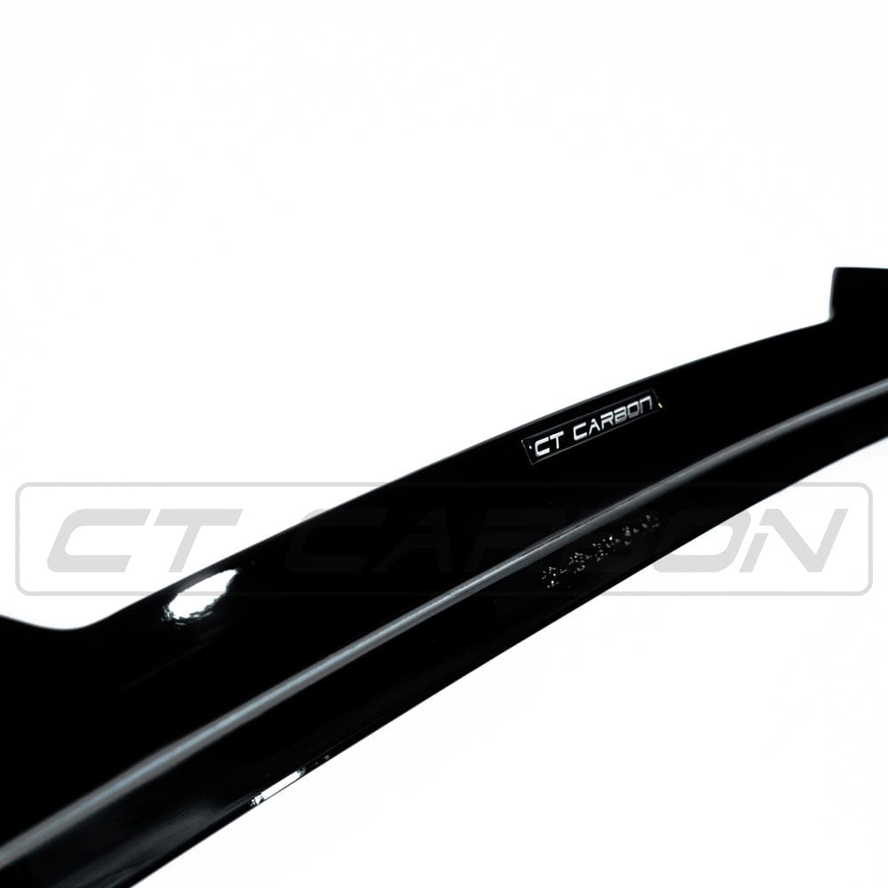 CT CARBON BMW 3 SERIES/M3 F30/F80 GLOSS BLACK SPOILER - V STYLE | SWISS HOMOLOGATED