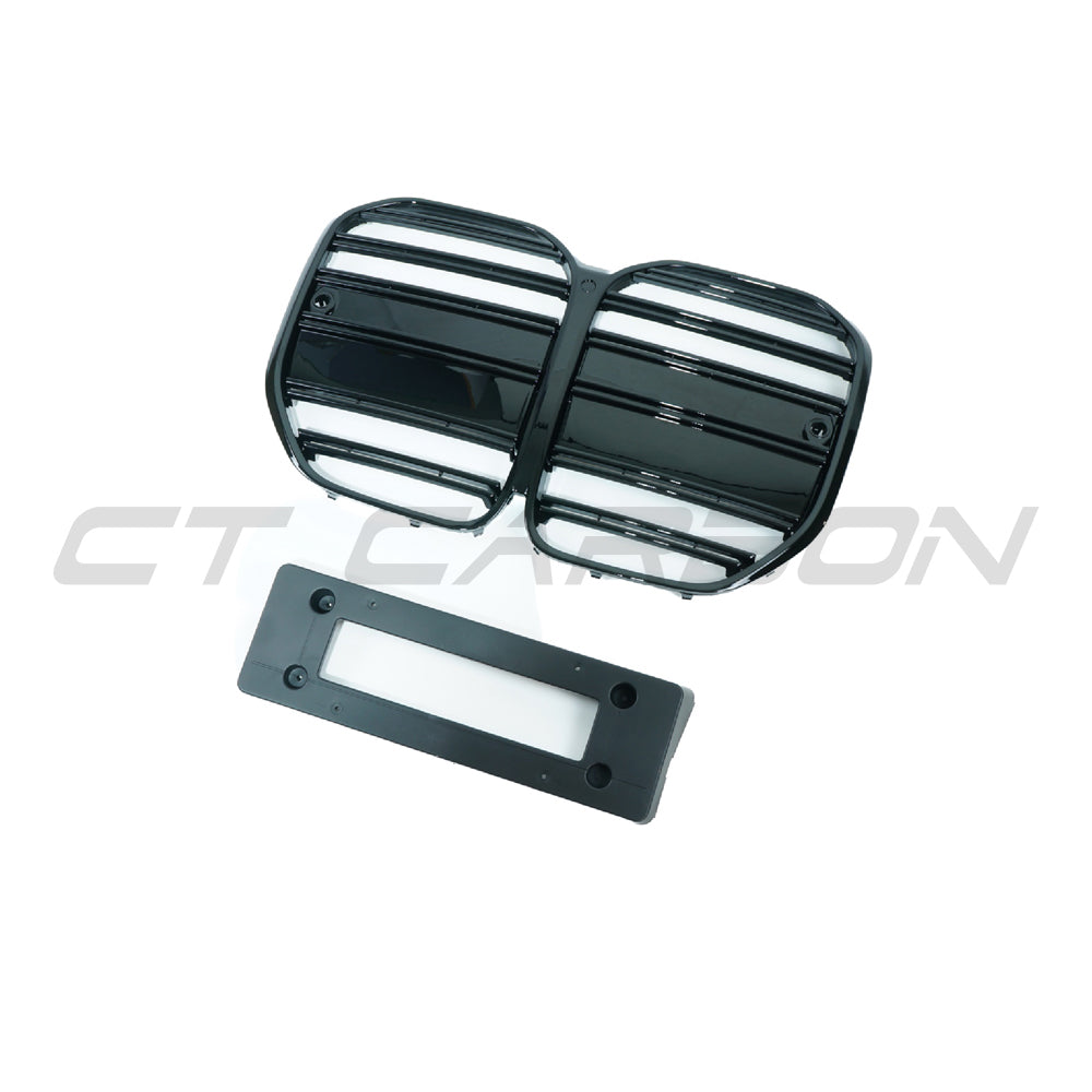 CT CARBON BMW 4 SERIES G22/G23 2020+ GLOSS BLACK GRILLE - GT STYLE | HOMOLOGATION IN PROCESS