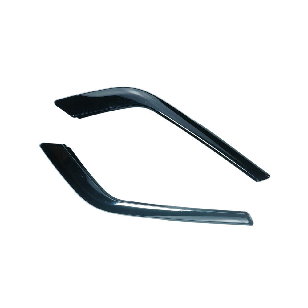 CT CARBON BMW 5 SERIES G60 & I5 2023+ GLOSS BLACK FRONT BUMPER CORNERS V2 | HOMOLOGATION IN PROCESS