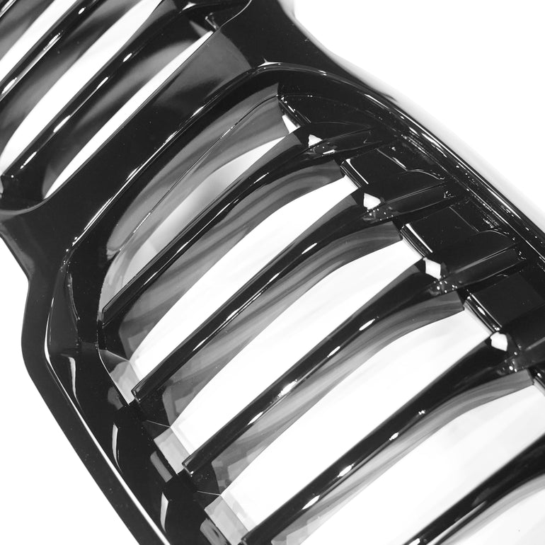 CT CARBON BMW F40 1 SERIES GLOSS BLACK SINGLE SLAT GRILLE - BLAK BY CT CARBON | SWISS HOMOLOGATED