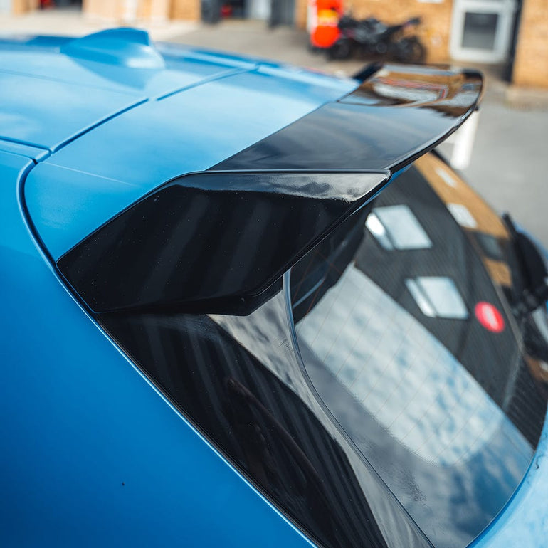 CT CARBON BMW F40 1 SERIES GLOSS BLACK SPOILER - MP STYLE (FOR CARS WITH LARGER OEM SPOILER) | SWISS HOMOLOGATED
