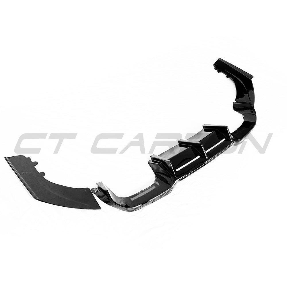CT CARBON BMW F87 M2/M2C GLOSS BLACK REAR DIFFUSER | SWISS HOMOLOGATED