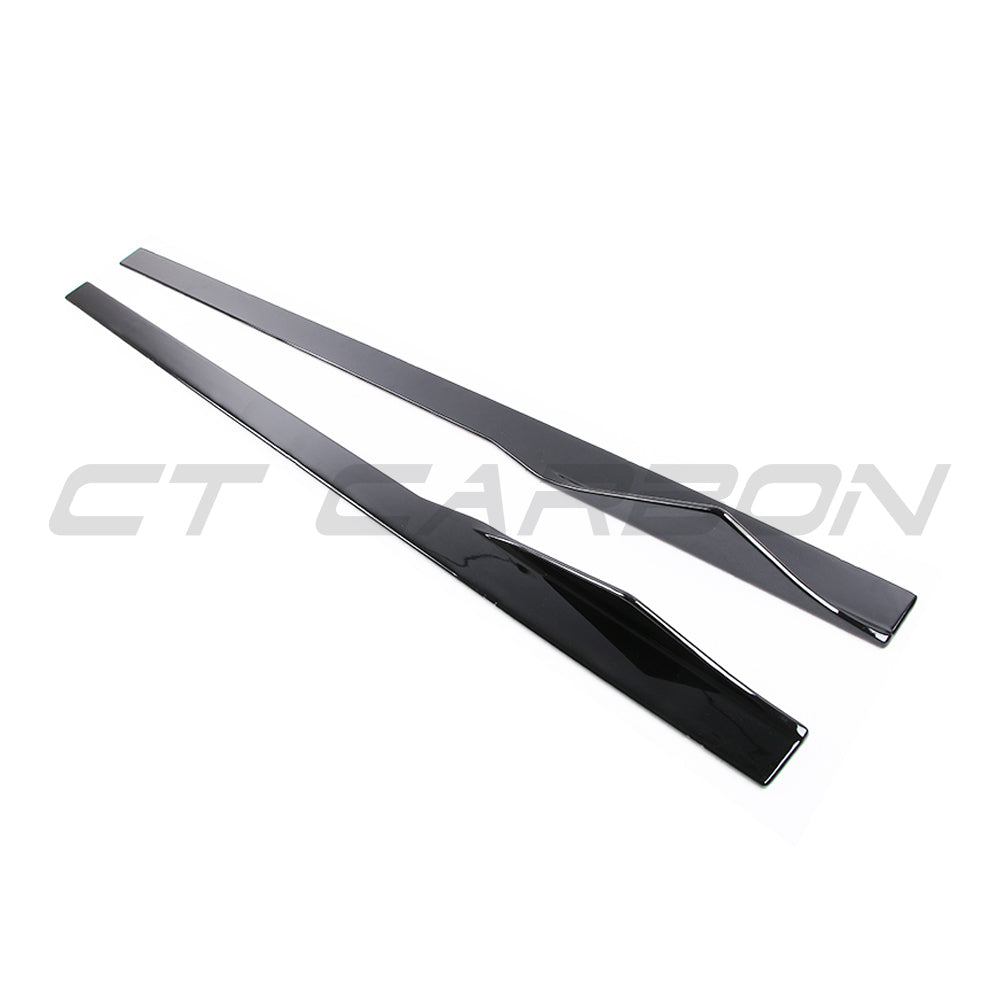 CT CARBON BMW F87 M2/M2C GLOSS BLACK SIDE SKIRTS | SWISS HOMOLOGATED