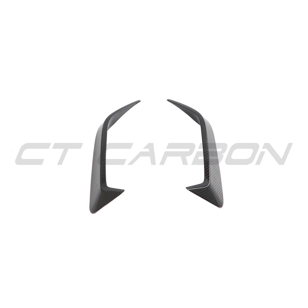 CT CARBON BMW F95 X5M 2023+ (LCI) CARBON FIBRE REAR BUMPER TRIM - CT DESIGN | SWISS HOMOLOGATED