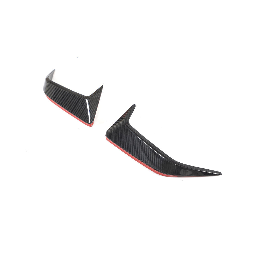 CT CARBON BMW F95 X5M 2023+ (LCI) CARBON FIBRE REAR BUMPER TRIM - CT DESIGN | SWISS HOMOLOGATED