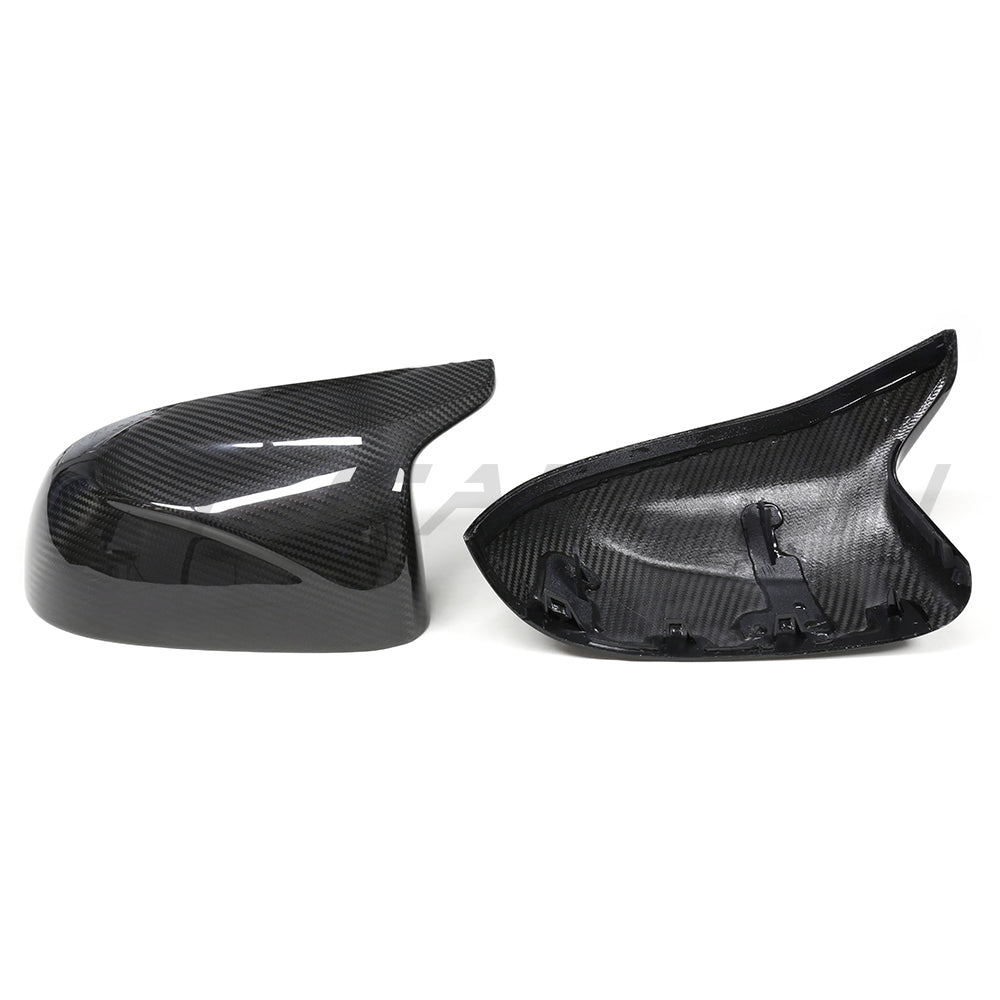 CT CARBON BMW F97 X3M, F98 X4M, F95 X5M & F96 X6M 2019+ PRE-PREG CARBON FIBRE MIRRORS | SWISS HOMOLOGATED