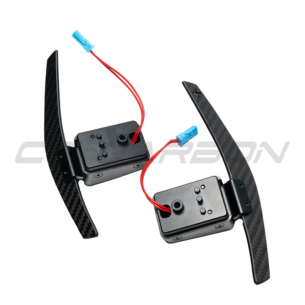 CT CARBON BMW FXX MATTE CARBON FIBRE MAGNETIC SHIFTER PADDLES | NO HOMOLOGATION REQUIRED