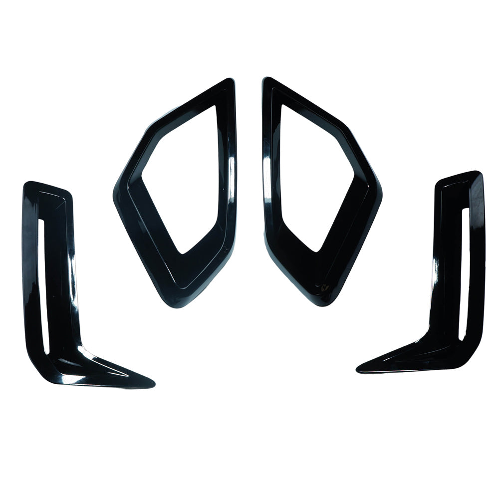 CT CARBON BMW G05 X5 LCI 2024+ GLOSS BLACK FRONT BUMPER TRIM PACK | HOMOLOGATION IN PROCESS