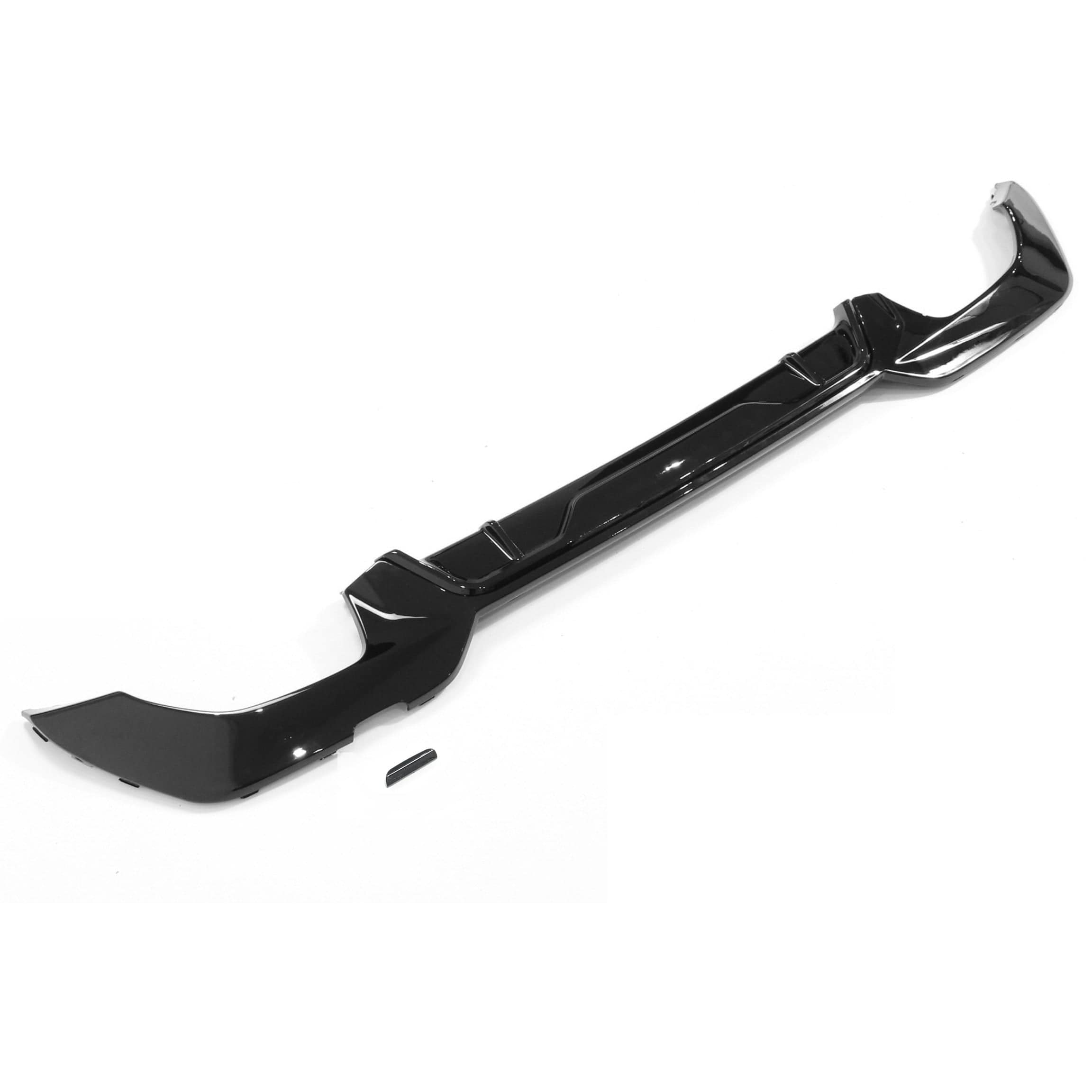 CT CARBON BMW G20/G21 3 SERIES 2019-2022 PRE LCI GLOSS BLACK DIFFUSER - MP STYLE (SQUARE TIPS) | SWISS HOMOLOGATED