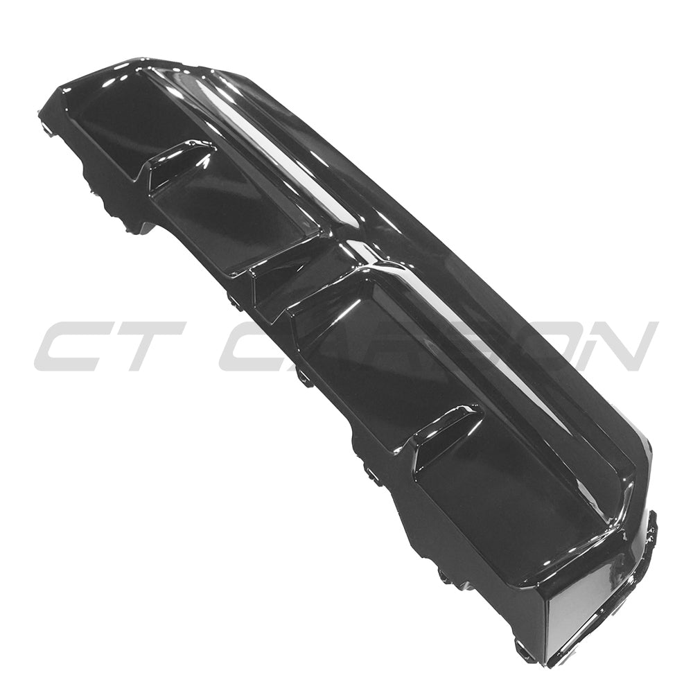 CT CARBON BMW G42 2 SERIES 2022+ GLOSS BLACK DIFFUSER - MP STYLE | SWISS HOMOLOGATED
