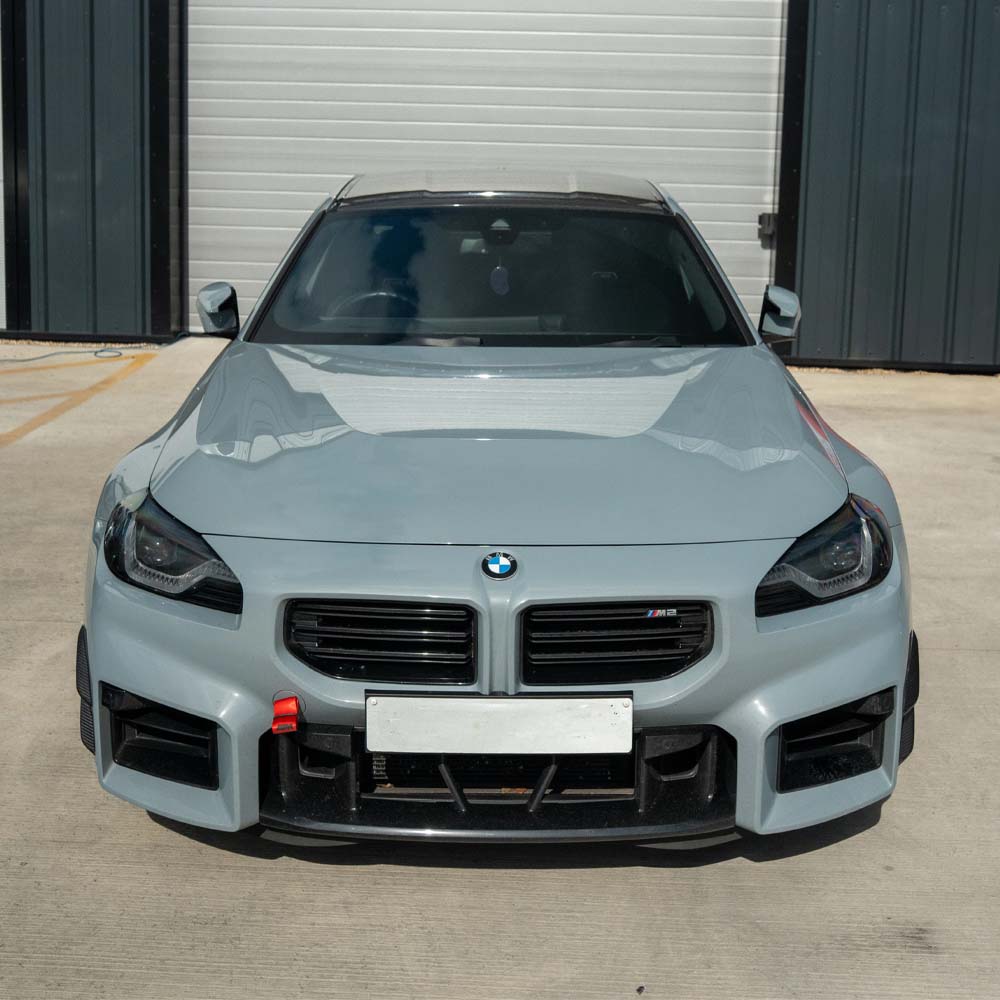 CT CARBON BMW G87 M2 CARBON FIBRE FRONT BUMPER CANARDS | HOMOLOGATION IN PROCESS
