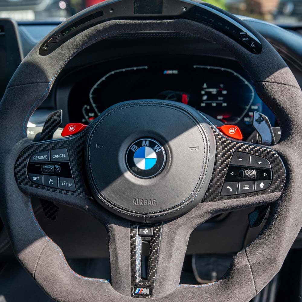 CT CARBON BMW GXX CARBON FIBRE MAGNETIC SHIFTER PADDLES | NO HOMOLOGATION REQUIRED