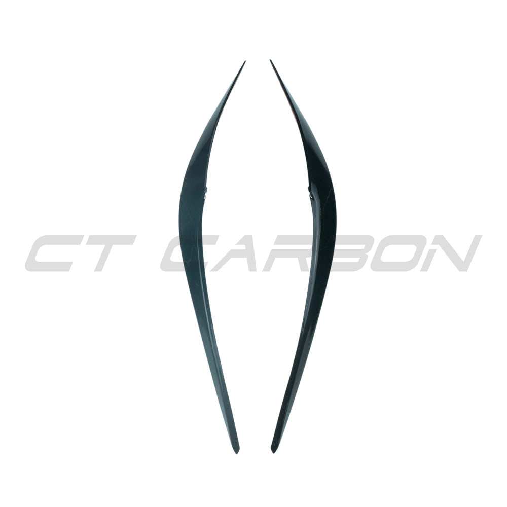 CT CARBON BMW M2 F87 & F22 2 SERIES GLOSS BLACK EYELID/EYEBROWS | SWISS HOMOLOGATED