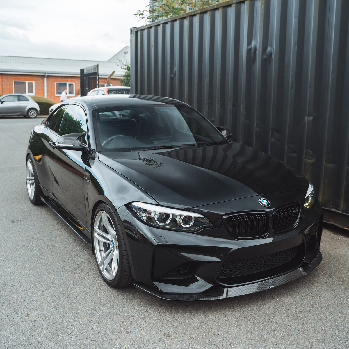 CT CARBON BMW M2 F87 N55 (OG) 2015-2017 CARBON FIBRE SPLITTER - V2 | HOMOLOGATION IN PROCESS