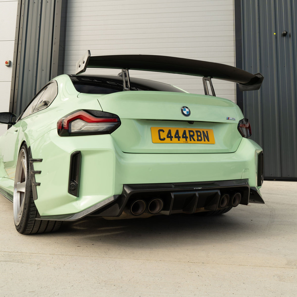CT CARBON BMW M2, M3, M4 G87/G80/G81/G82/G83 CARBON EXHAUST TIPS - STAINLESS (SET OF 4) | SWISS HOMOLOGATED