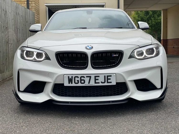 CT CARBON BMW M2/M2C F87 CARBON FIBRE MIDDLE SPLITTER - V5 | HOMOLOGATION IN PROCESS