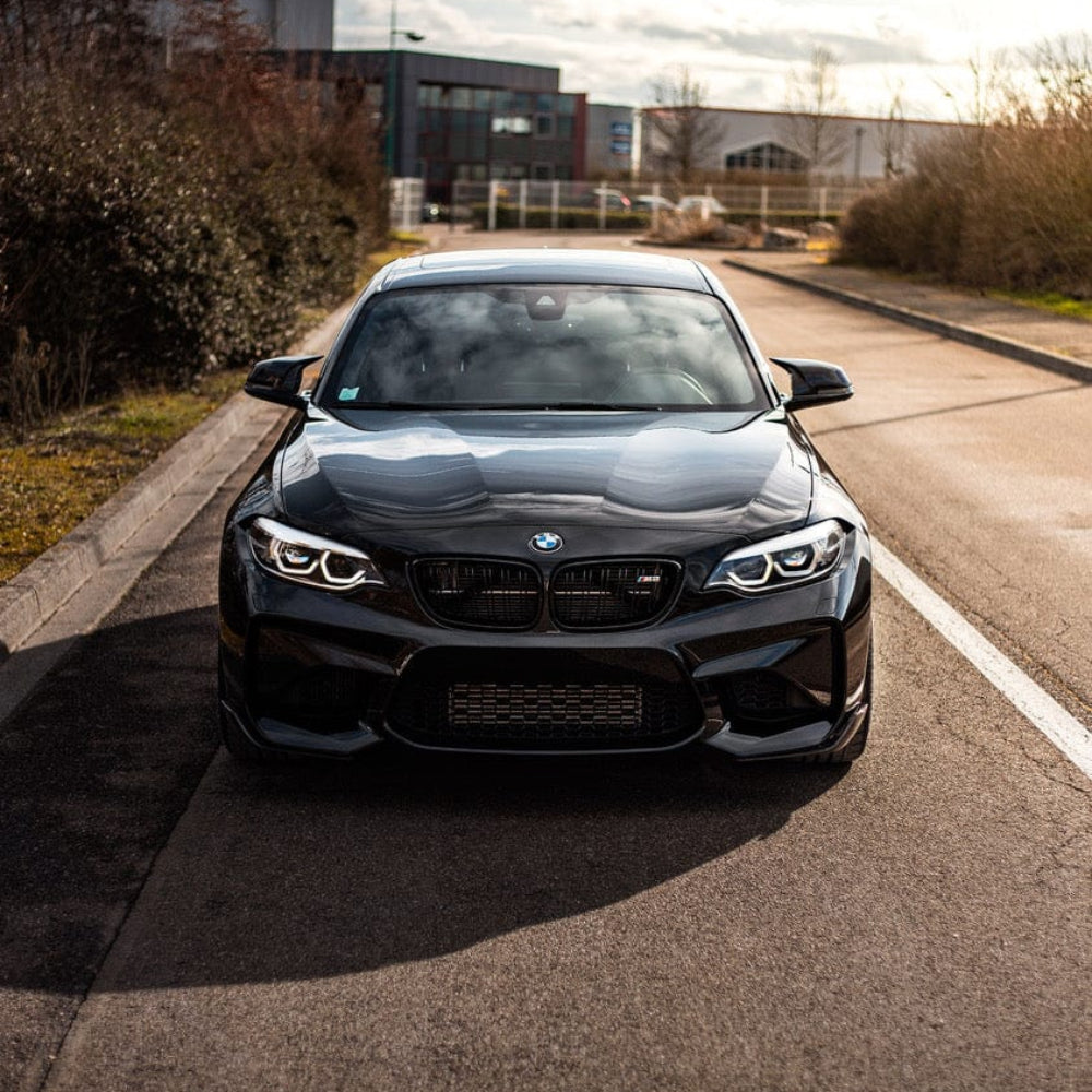 CT CARBON BMW M2/M2C F87 CARBON FIBRE SPLITTERS - V1 | HOMOLOGATION IN PROCESS