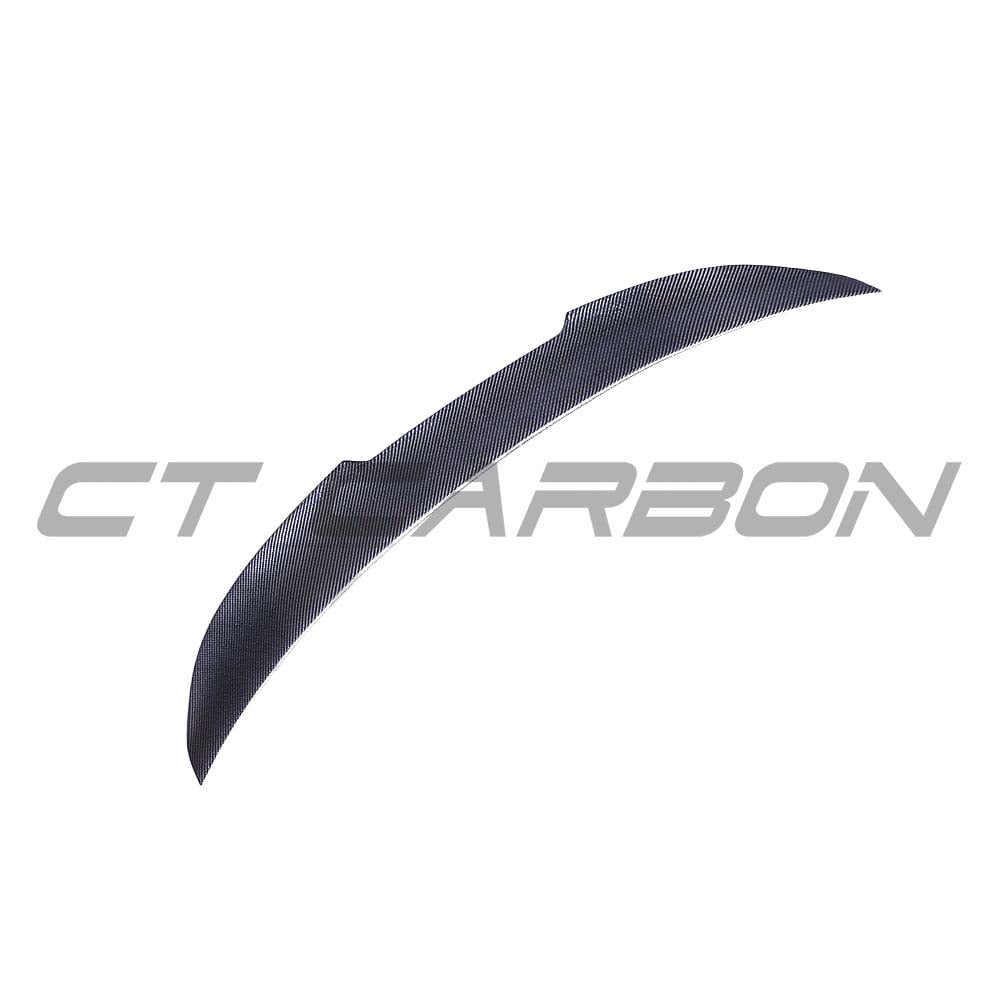 CT CARBON BMW E90 M3 & 3 SERIES SALOON 2008-2013 CARBON FIBRE SPOILER - V1 | SWISS HOMOLOGATED