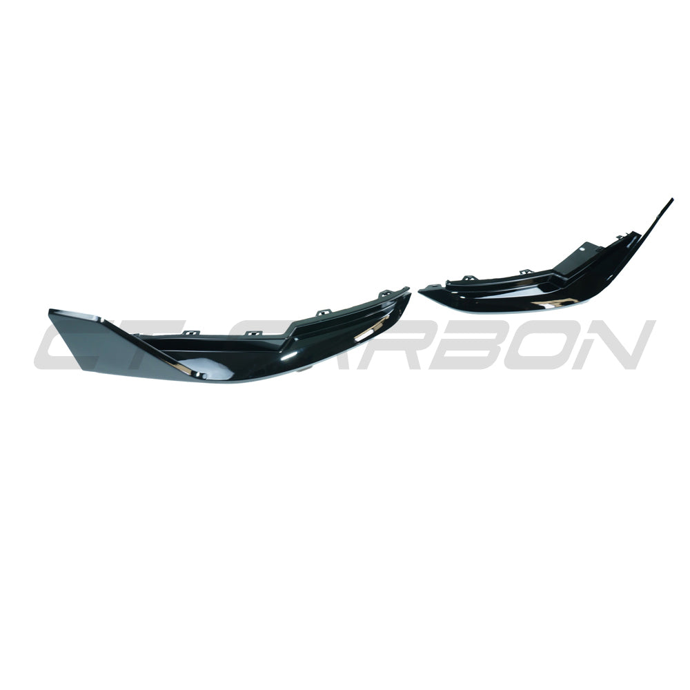 CT CARBON BMW M3 (G80 G81) GLOSS BLACK REAR BUMPER CORNERS | SWISS HOMOLOGATED
