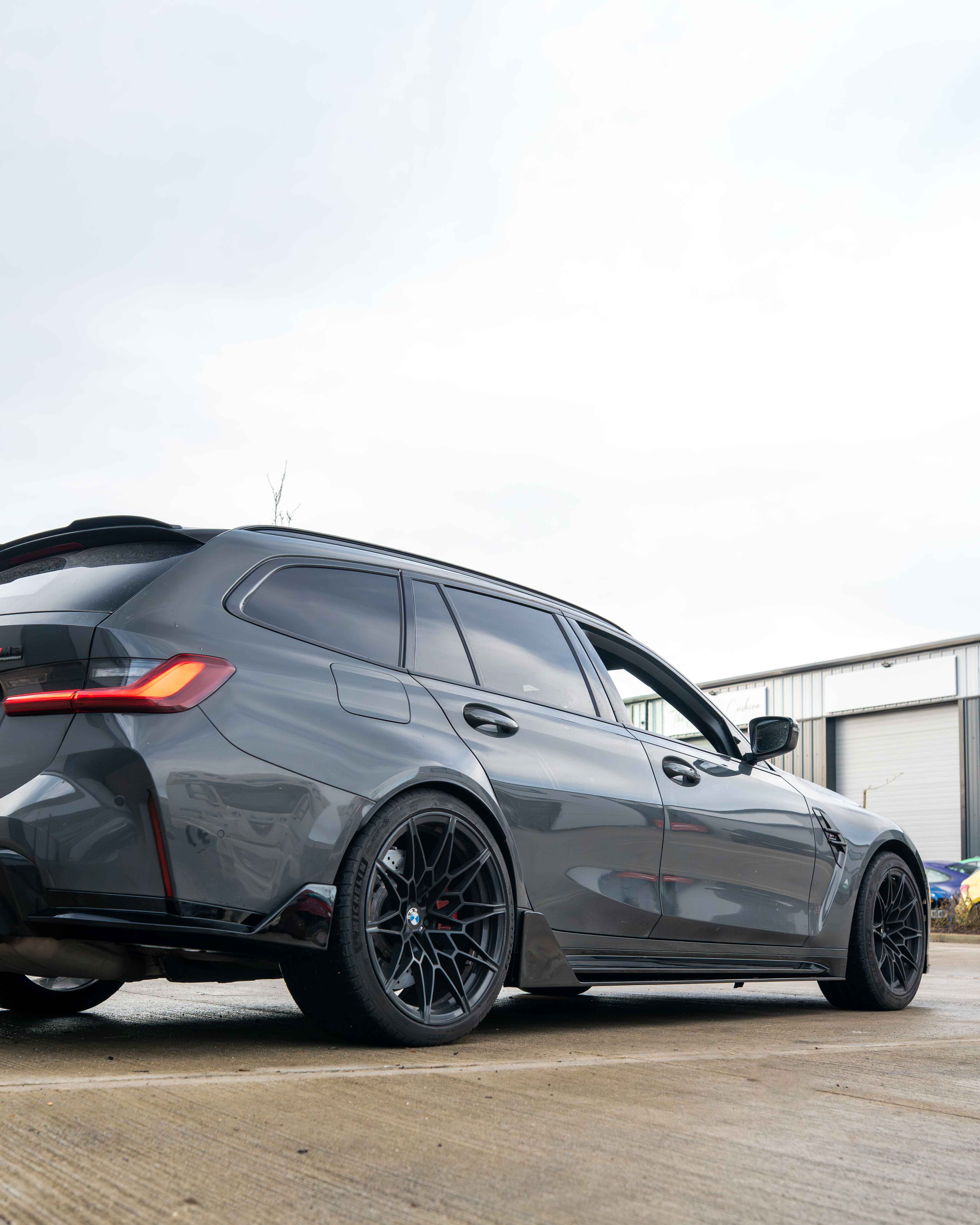 CT CARBON BMW M3 G80 & G81 GLOSS BLACK SIDE SKIRTS - MP STYLE | SWISS HOMOLOGATED