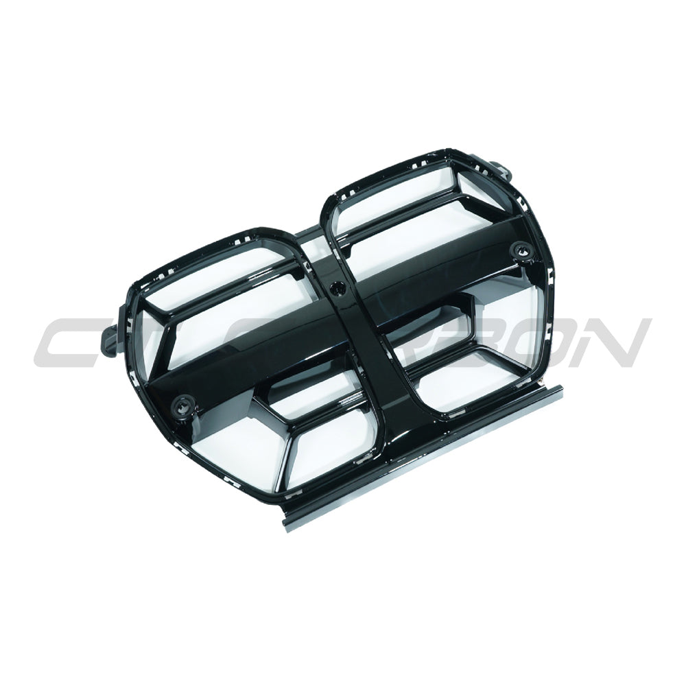 CT CARBON BMW M3 & M4 G80/G81/G82/G83 GLOSS BLACK GRILLE - V1 | SWISS HOMOLOGATED
