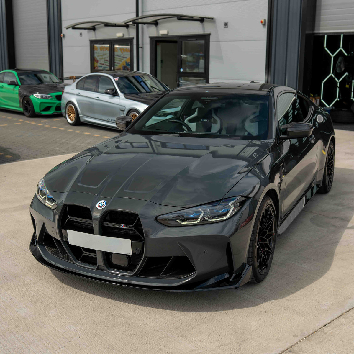 CT CARBON BMW M3 & M4 G80/G81/G82/G83 GLOSS BLACK SPLITTER - CSL STYLE | HOMOLOGATION IN PROCESS