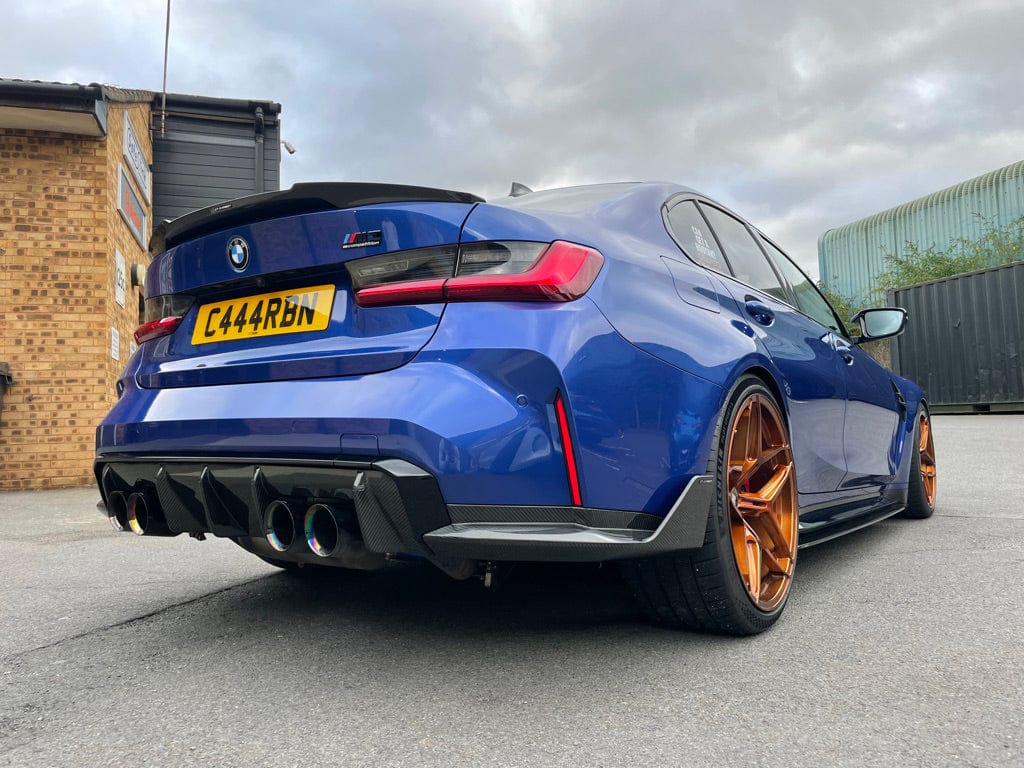 CT CARBON BMW M3/3 SERIES G80/G20 WET CARBON FIBRE SPOILER - V STYLE | SWISS HOMOLOGATED