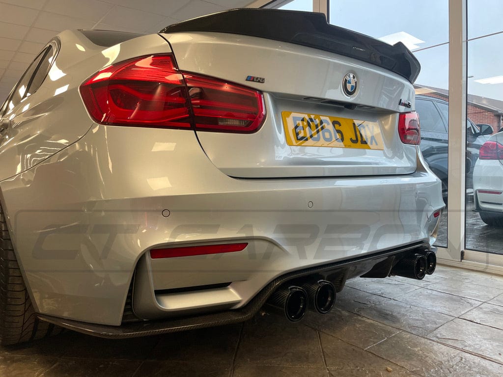 CT CARBON BMW M3/M4 (F80 F82 F83) CARBON FIBRE DIFFUSER - 3D STYLE | SWISS HOMOLOGATED