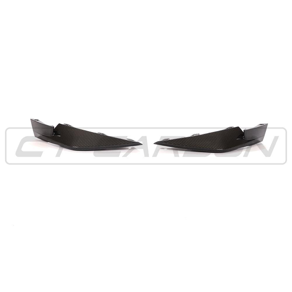 CT CARBON BMW M3/M4 G80/G81/G82/G83 CARBON FIBRE FRONT BUMPER CORNER REPLACEMENTS | SWISS HOMOLOGATED