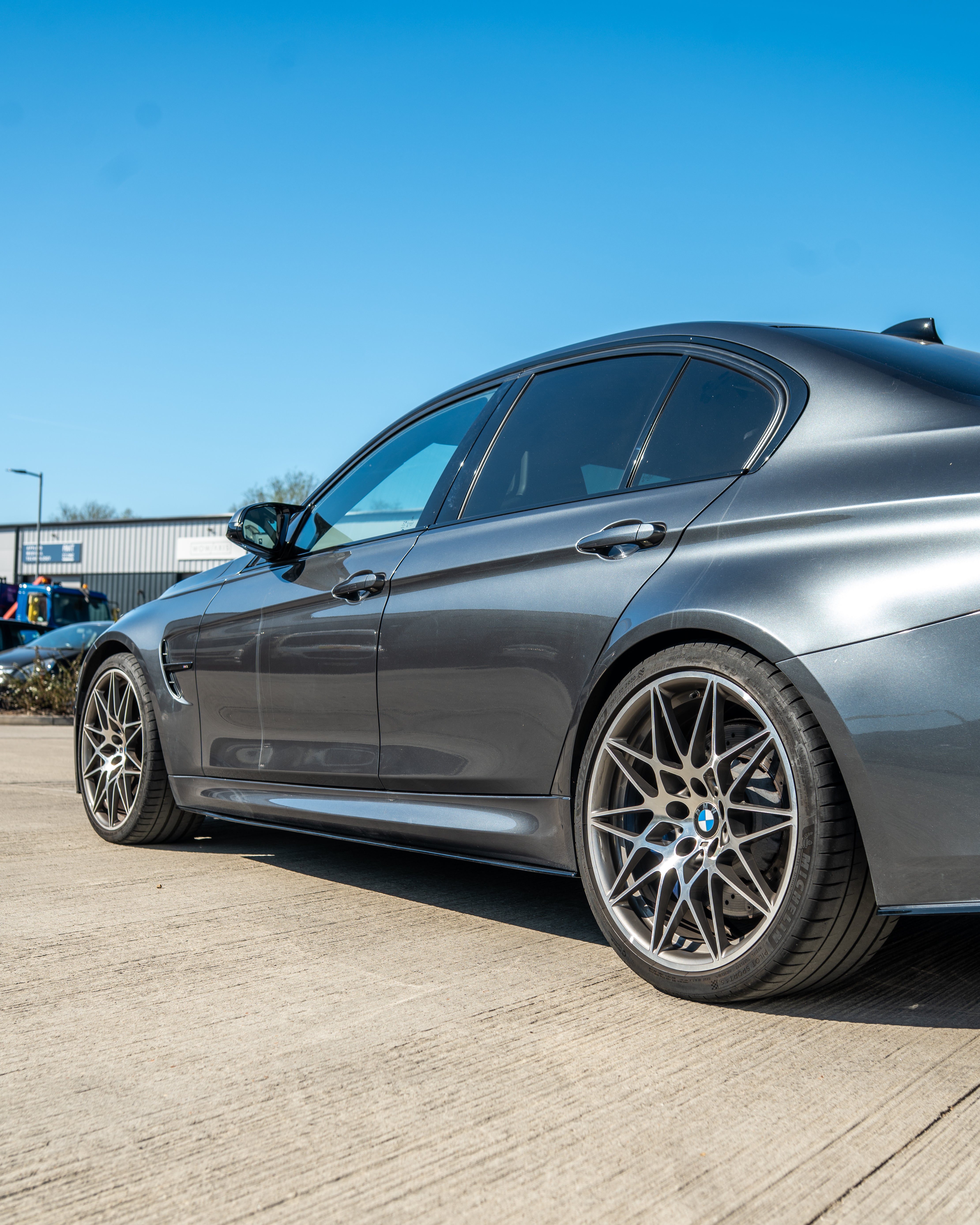 CT CARBON BMW M3/M4 F80/F82/F83 GLOSS BLACK SIDE SKIRTS | SWISS HOMOLOGATED