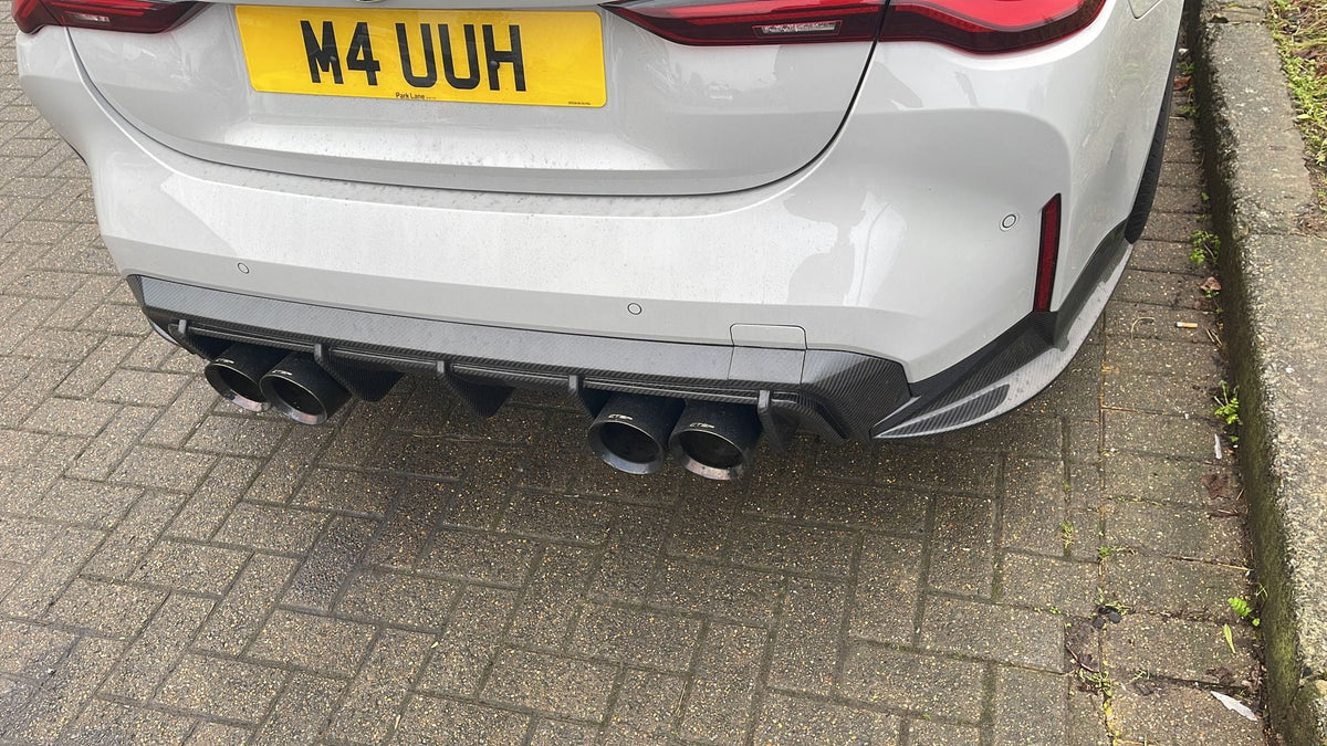 CT CARBON BMW M4 G82/G83 CARBON FIBRE DIFFUSER V1 - CT DESIGN | SWISS HOMOLOGATED