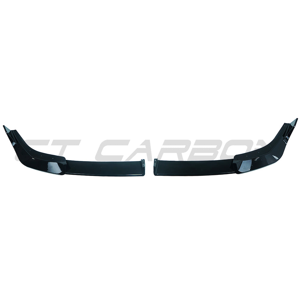 CT CARBON BMW U10 X2 2023+ GLOSS BLACK SPLITTER - V1 | HOMOLOGATION IN PROCESS